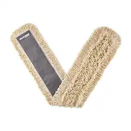 Coastwide Professional - Cut-End Dust Mop Head, Cotton, 60" x 5" - White