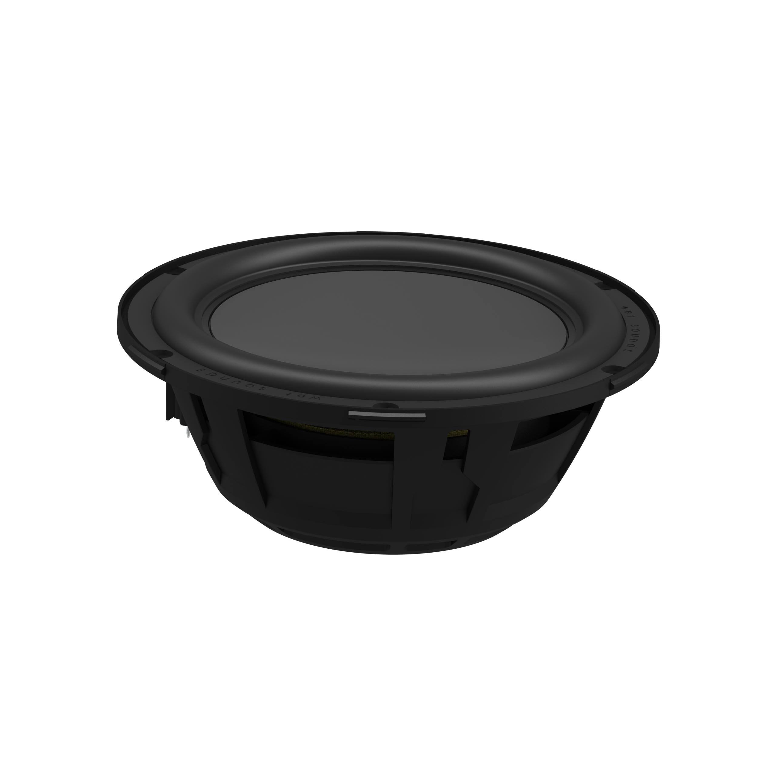 Alt View 7. Wet Sounds - Wet Sounds ZERO-10-S2-XZ-B 10" Marine Subwoofer - Shallow Mount, Black - Black.