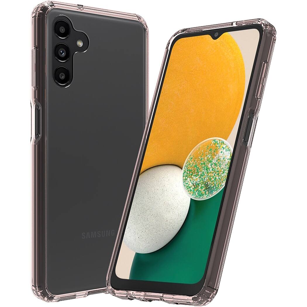 Alt View 14. SaharaCase - Hybrid-Flex Hard Shell Case for Samsung Galaxy A13 5G - Clear/Rose Gold.