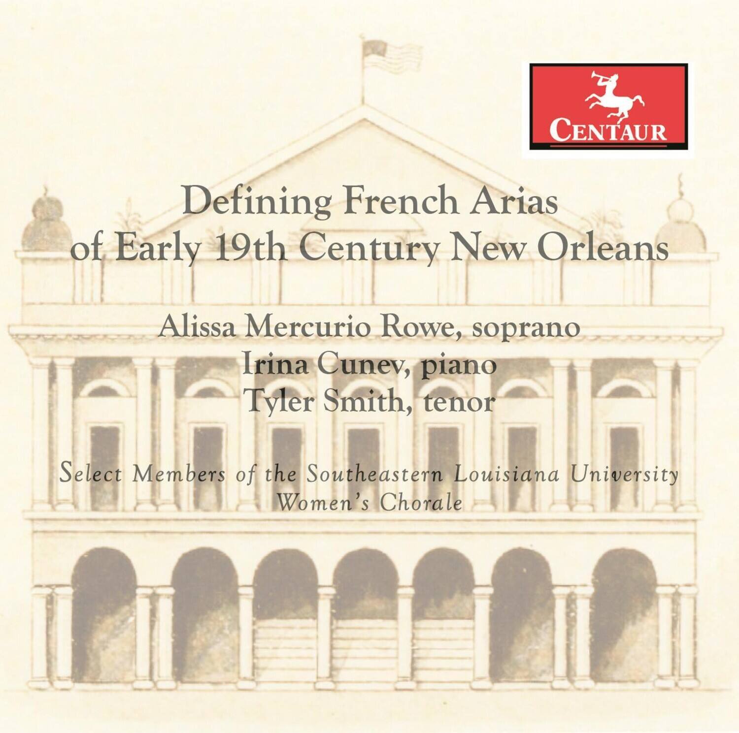 Rowe Cunev Smith - French Arias of Early 19th Century New Orleans   - COMPACT DISCS [CD] price history on PriceWatchPro