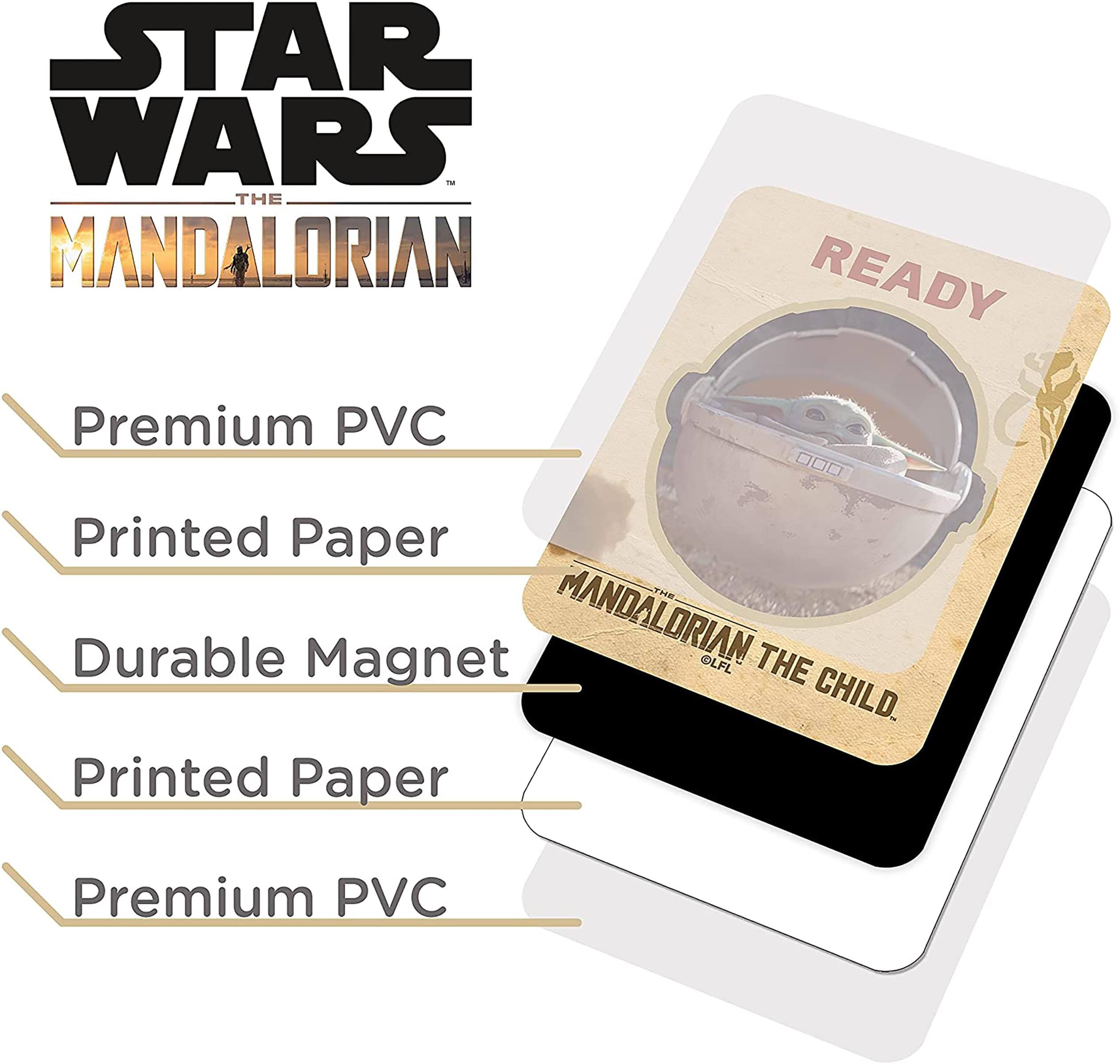 STAR WARS THE MANDALORIAN

- Premium PVC
- Printed Paper
- Durable Magnet
- Printed Paper
- Premium PVC

READY

MANDALORIAN THE CHILD
©LFL