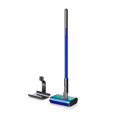 Front. Dyson - W1 PencilWash Wet and Dry Cleaner + Dok Cordless Wet Floor Cleaner - Ultra Blue.