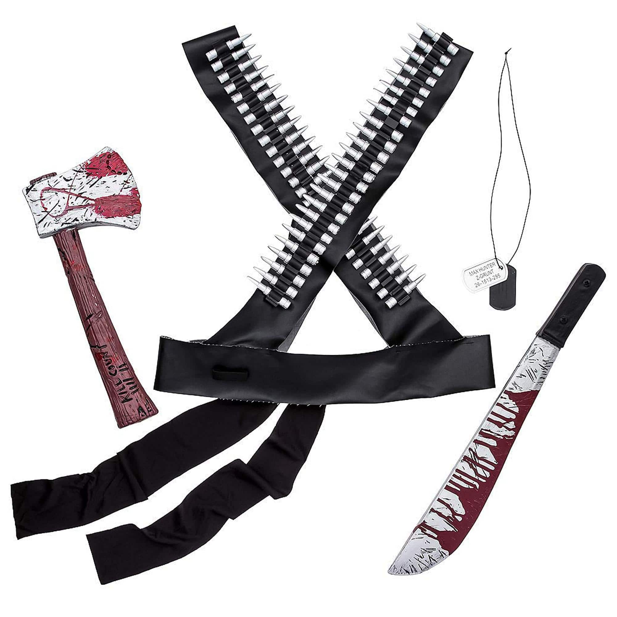 California Costumes - Zombie Survival Belt - Multi-Colored