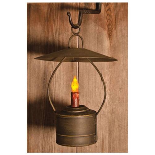 Front. BreeBe - Hanging Nook Lantern - 2 Piece Assembly - Black.