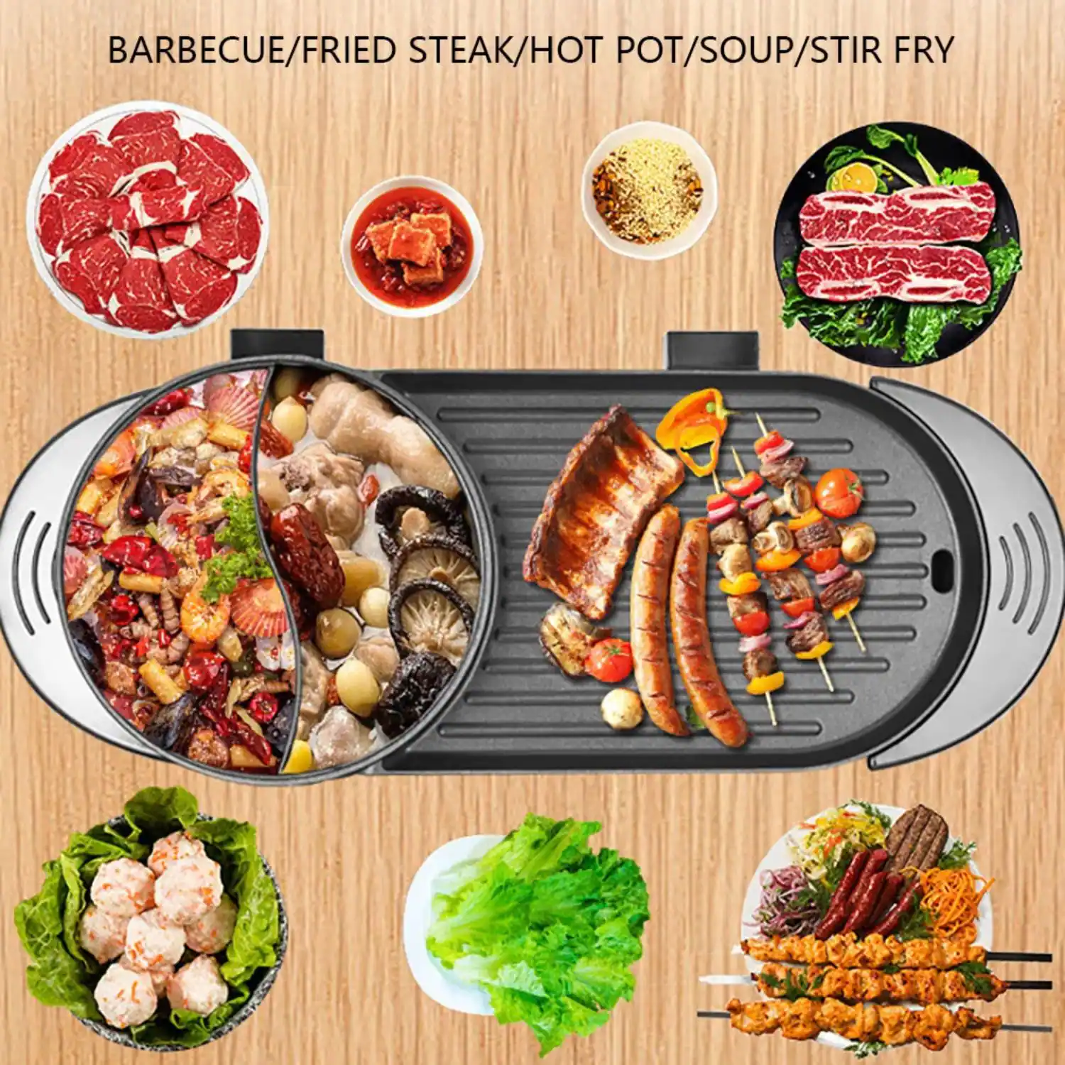 BARBECUE/FRIED STEAK/HOT POT/SOUP/STIR FRY