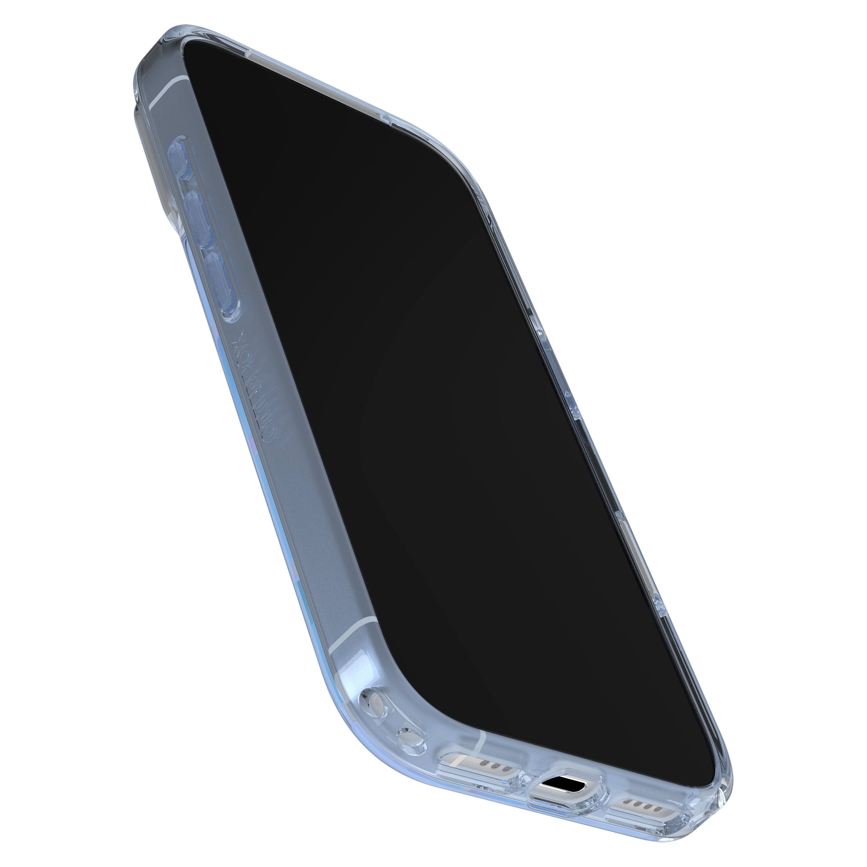 Back. OtterBox - Symmetry Series Hard Shell for Apple iPhone 17 Pro - Blue.