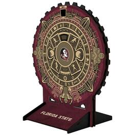 Fan Creations - Florida State Seminoles Aztec Circle Desk Calendar - Multicolor