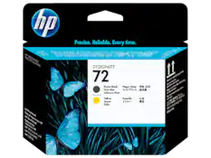 hp Precise. Reliable. Every time.
DESIGNJET 72
Matte Black Negro Mate Noir Mot Schwarz Matt
Yellow Amarillo Jaune Gelb