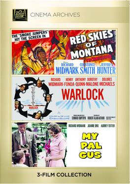 (Richard Widmark)Red Skies Of Montana;Warlock;My Pal Gus-DVD
