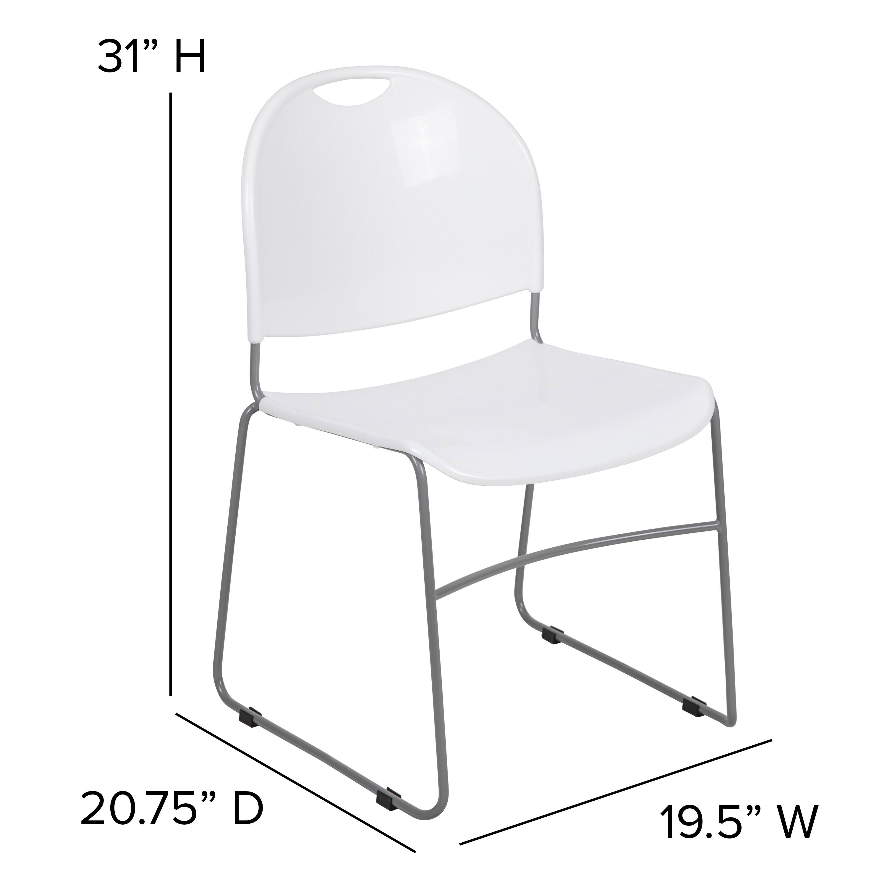 31" H  
20.75" D  
19.5" W
