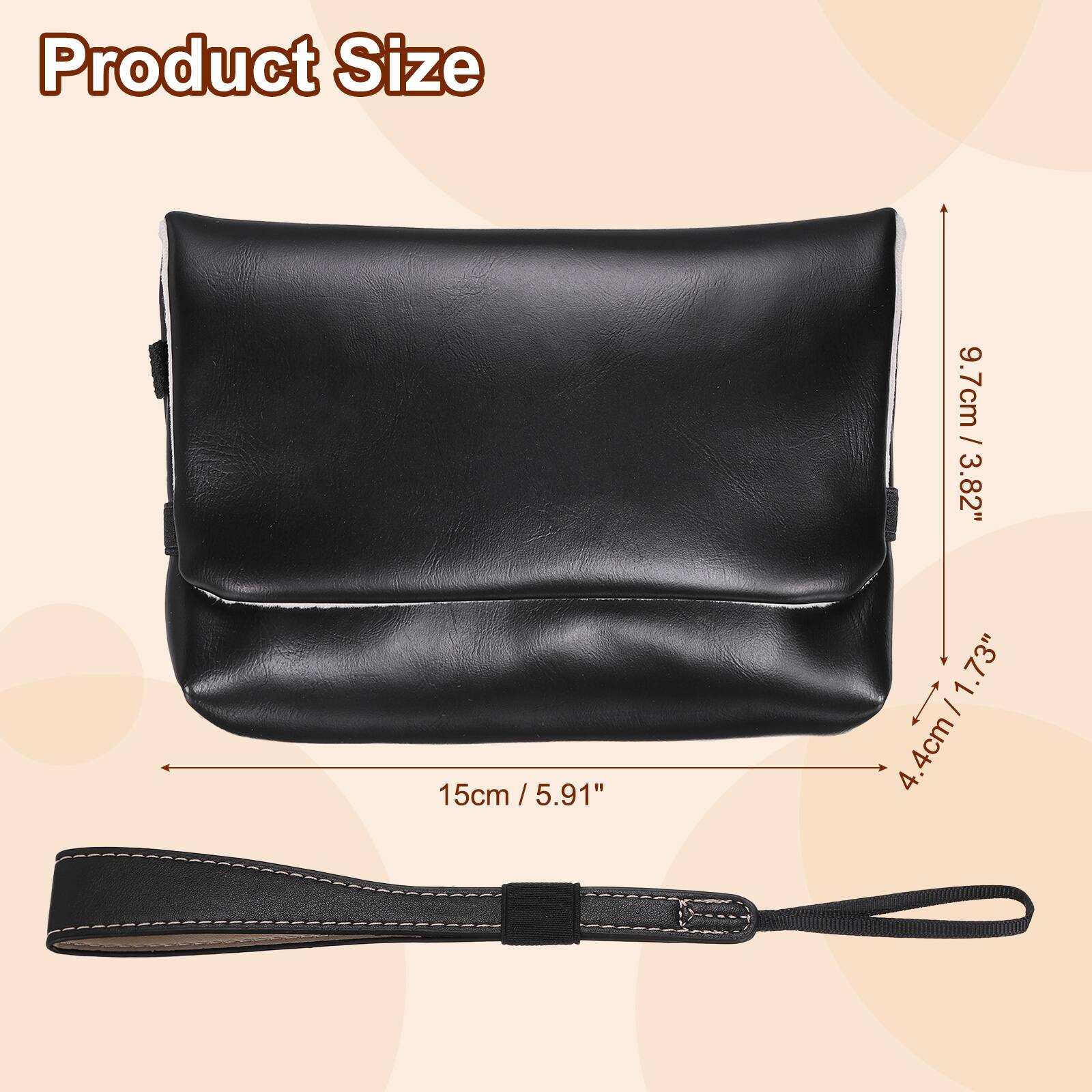 Product Size

15cm / 5.91"  
9.7cm / 3.82"  
4.4cm / 1.73"