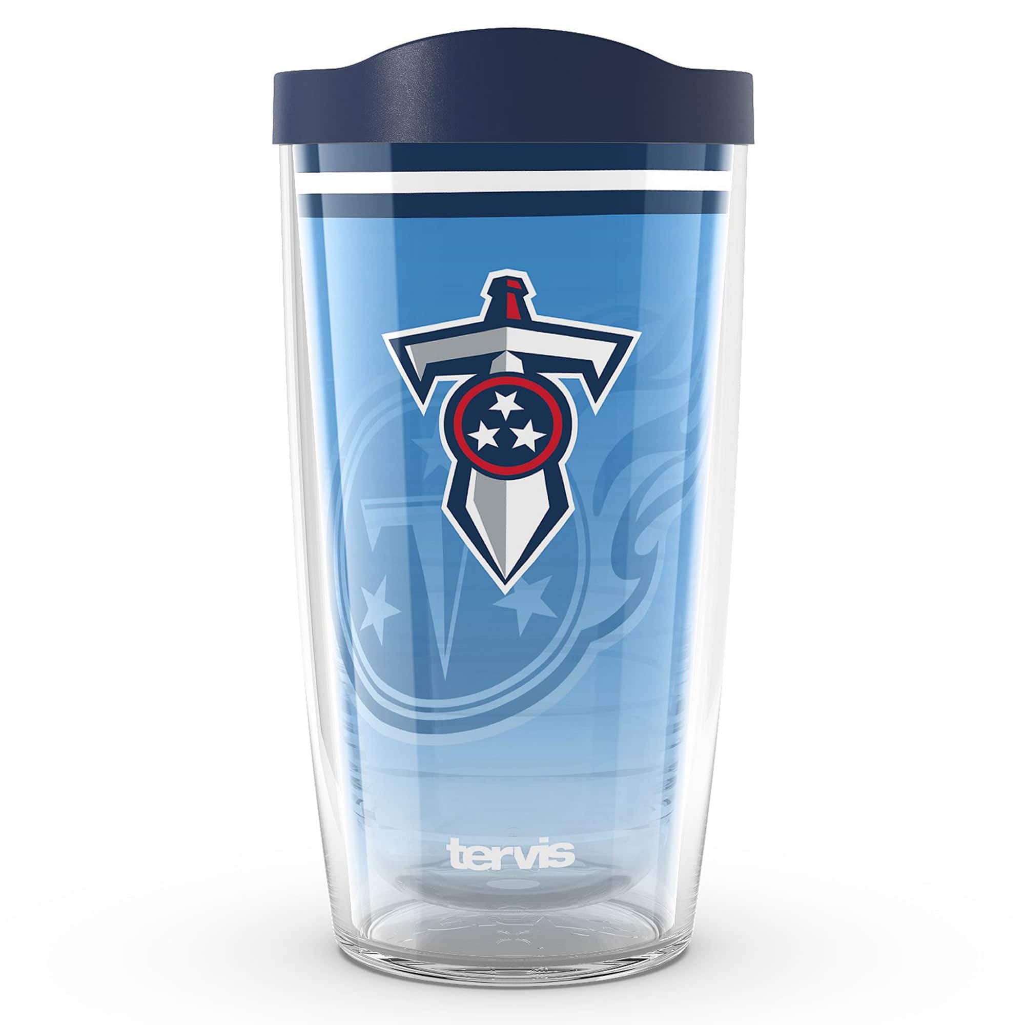 Front. Tervis - Tennessee Titans 16oz. Forever Fan Classic Tumbler - Multicolor.
