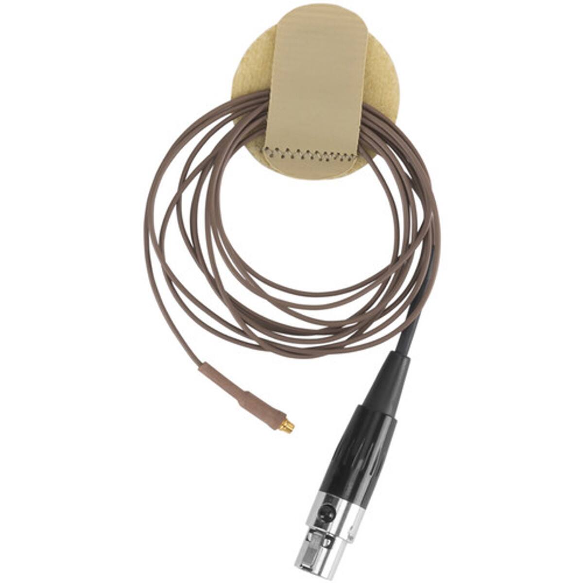 Alt View 3. Wireless Mic Belts - Wireless Mic Belts Cable Discs Management Tabs, Tan, 50-Pack.