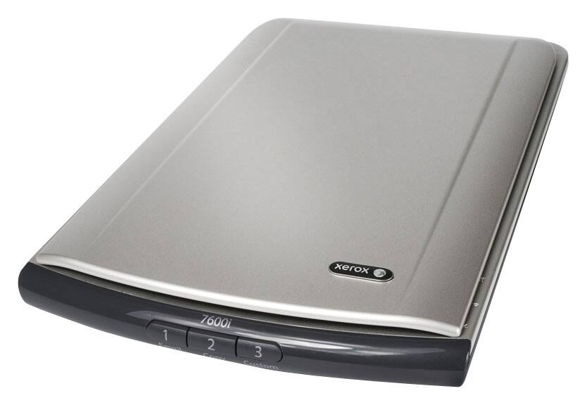 Front. Xerox - 7600i Flatbed Scanner - Gray.
