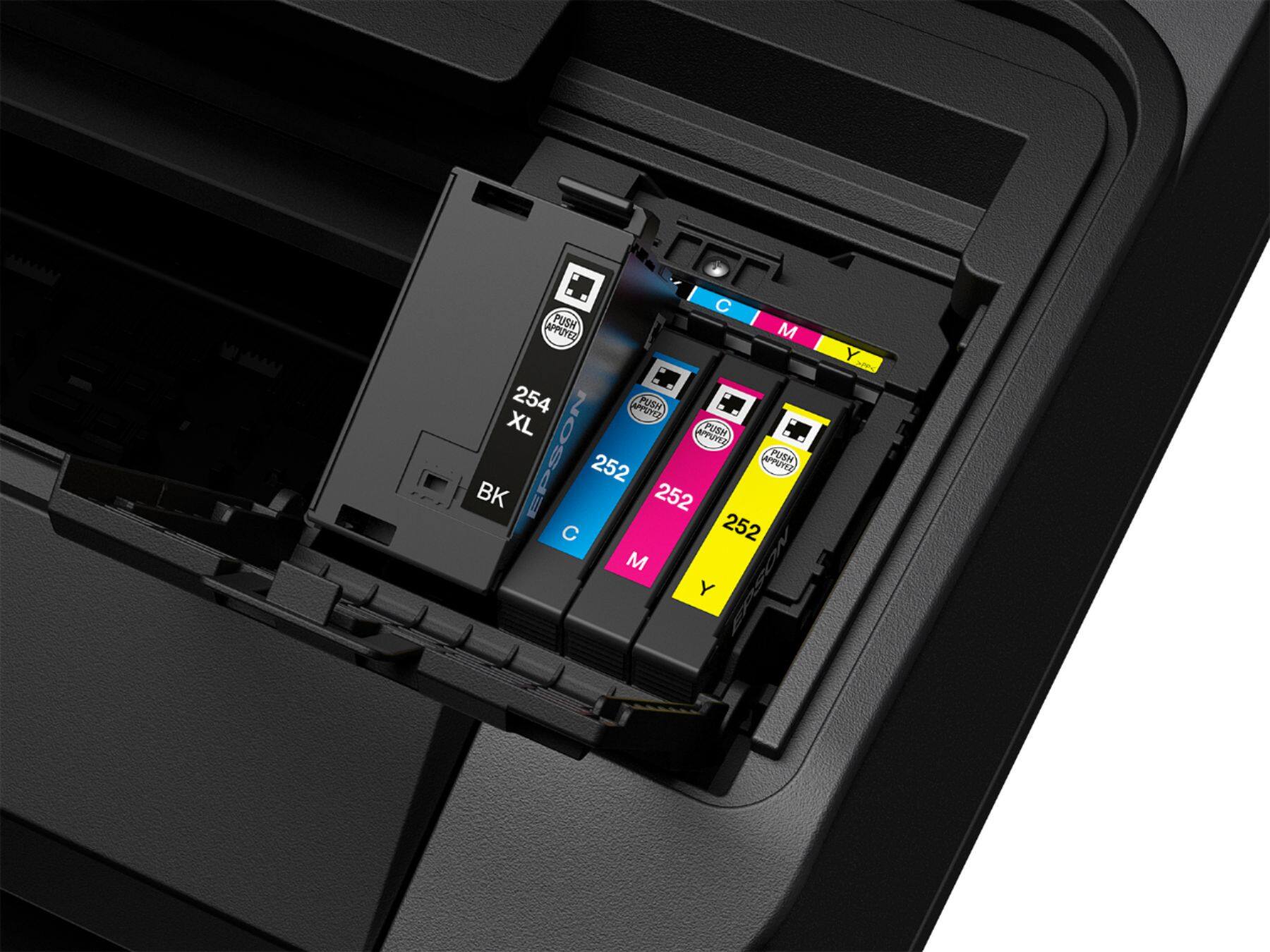 Alt View 13. Epson - WorkForce WF-7210 Wireless All-In-One Inkjet Printer - Black.