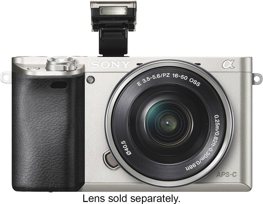 Best Buy: Sony Alpha a6000 Mirrorless Camera (Body Only) Silver 