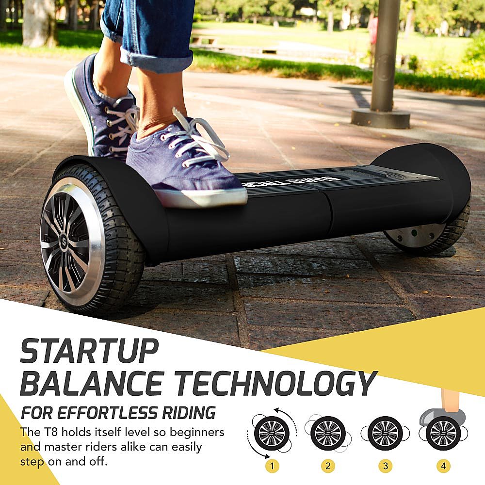 Best Buy Swagtron T8 Electric Self Balancing Scooter w 12 mi Max