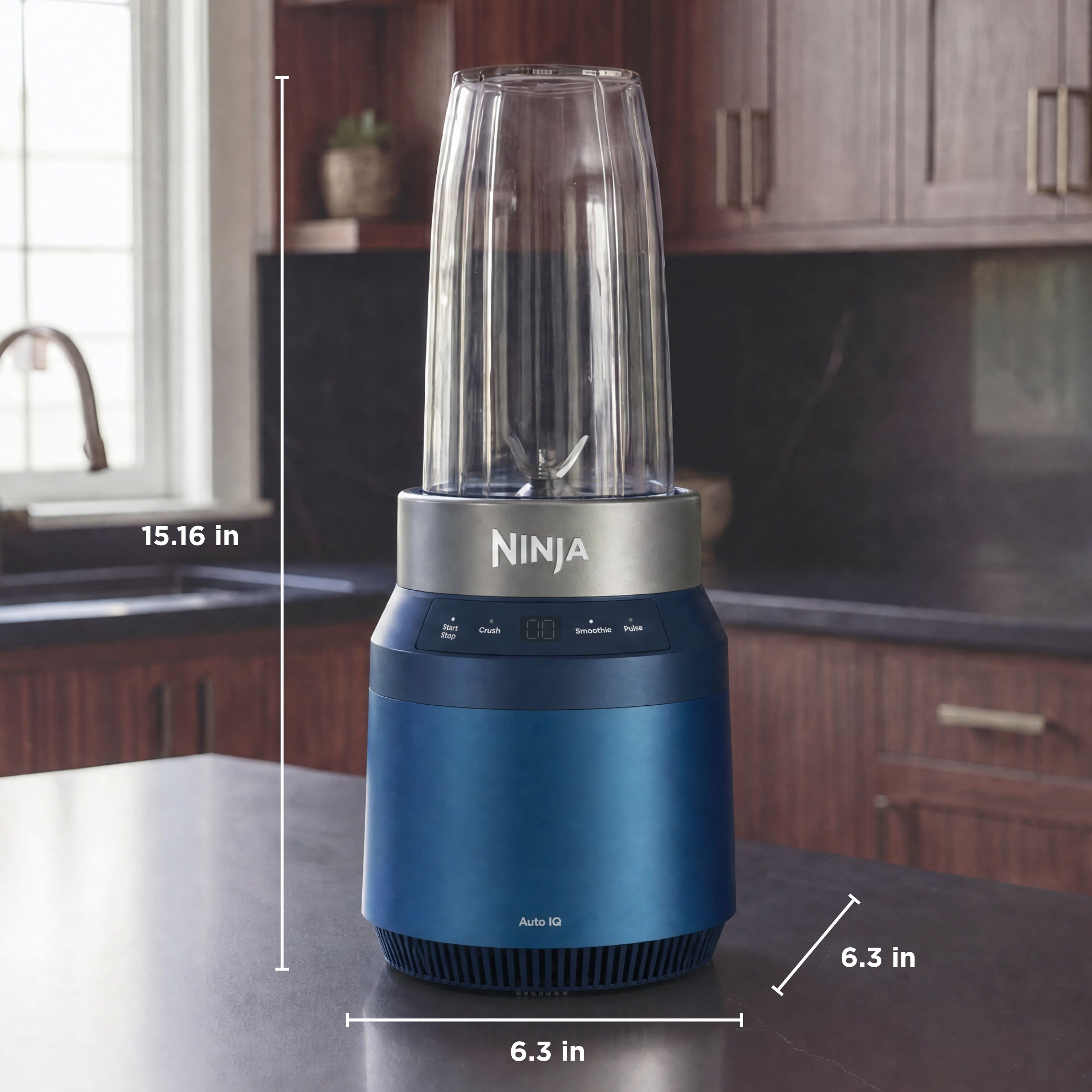 Ninja Nutri Power Blender with (2) 24 oz Travel Cups, 1100 Peak