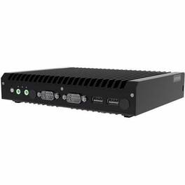 Lenovo - 12NH001NUT Edge IoT Gateway With Intel Atom Processor - Black
