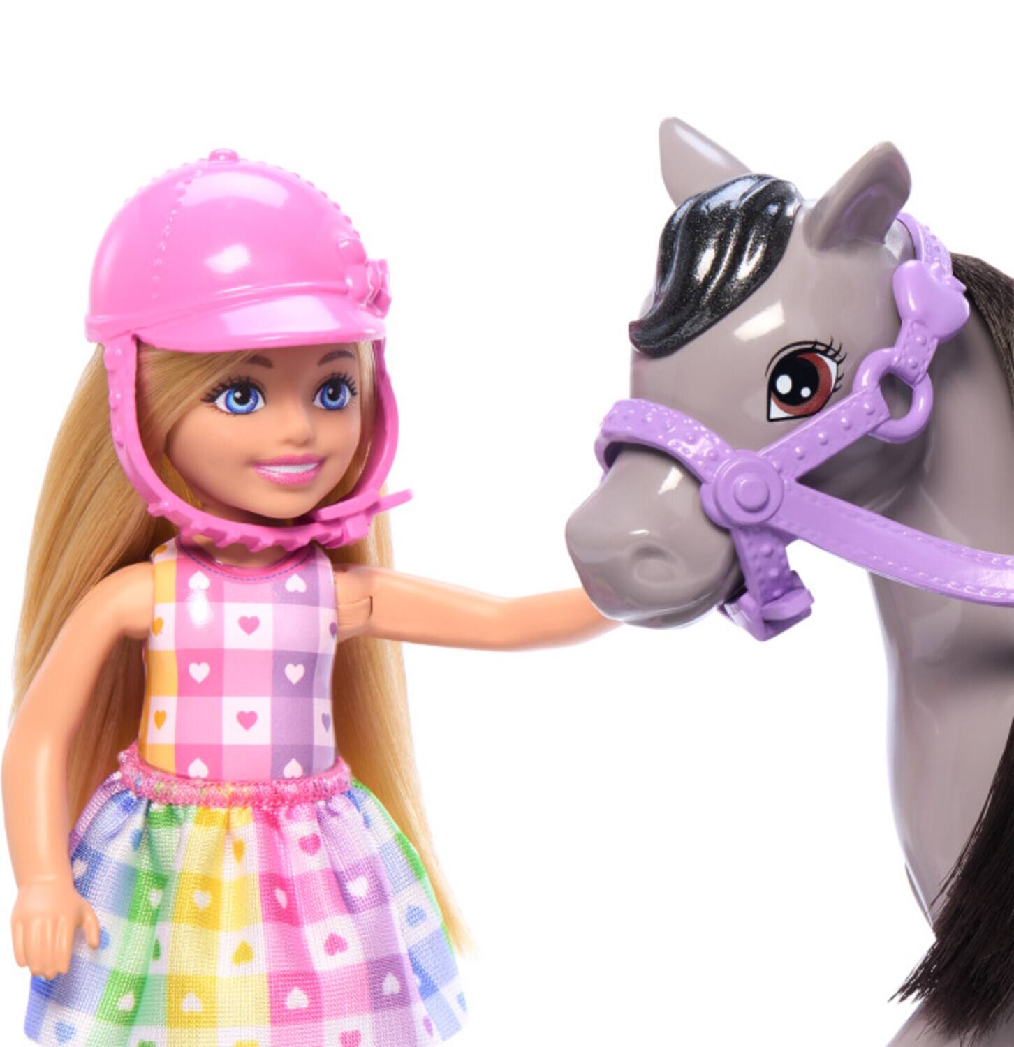 Alt View 1. Mattel - Barbie Chelsea Doll & Pony Toy Set   - Collectibles - Multicolor.