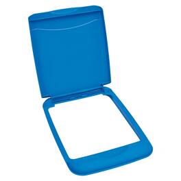 Rev-A-Shelf - 35 qt. Trash Can Replacement Lid, (Lid Only), RV-35-LID-22-1-40 - Blue