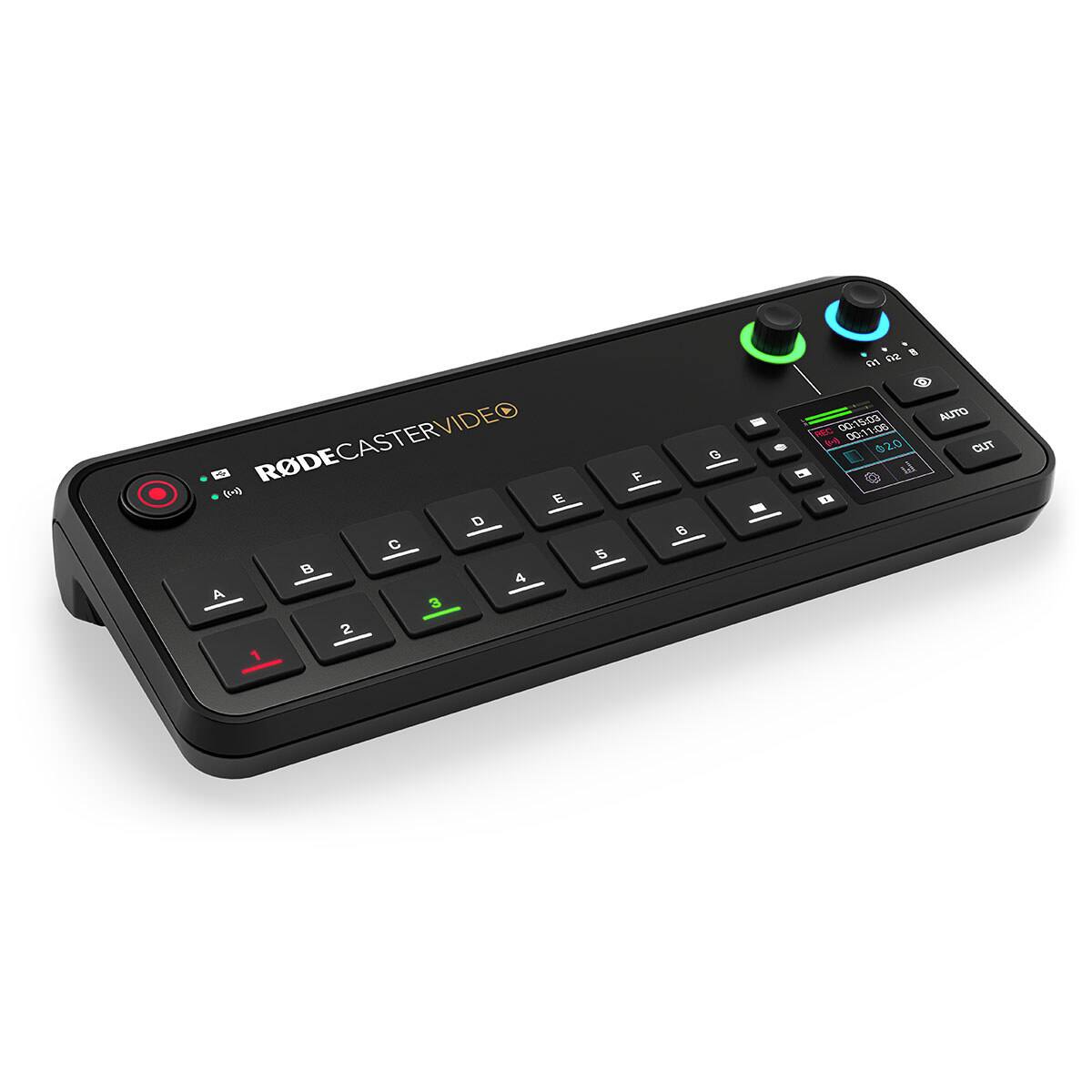RODECASTER VIDEO

R O D E C A S T E R V I D E O

A 1 B 2 C 3 D 4 E 5 F 6 G 7 H 8

AUTO CUT

00:15:00 00:11:00

00:15:00 00:11:00

00:15:00 00:11:00

00:15:00 00:11:00