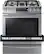 Alt View 12. Samsung - 5.8 Cu. Ft. Self-Cleaning Slide-In Gas Convection Range - Stainless Steel.