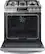 Alt View 2. Samsung - 5.8 Cu. Ft. Self-Cleaning Slide-In Gas Convection Range - Stainless Steel.