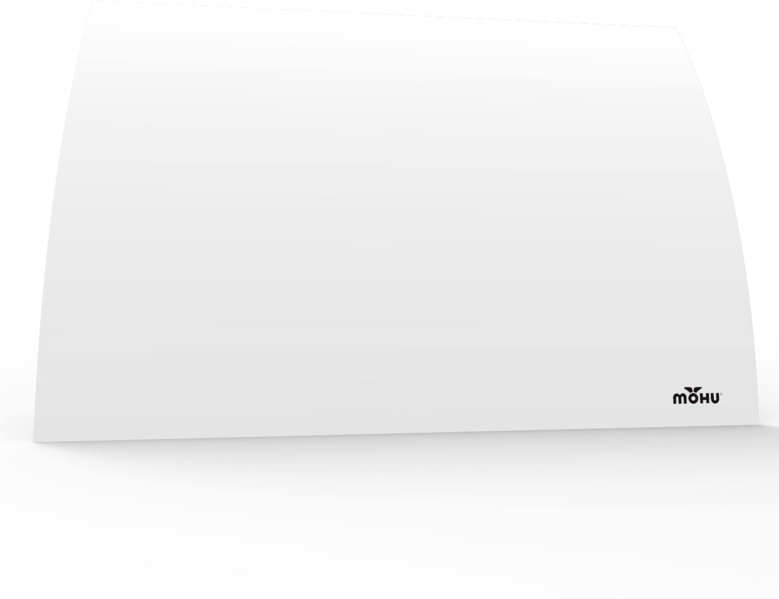 Alt View 12. Mohu - Arc Indoor Curved HDTV Antenna 40-Mile Range - White.