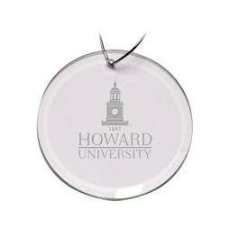 Jardine - Howard Bison 3'' Glass Round Ornament - Multicolor