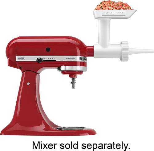  KitchenAid - KSMFGSSA Food Grinder and Sausage Stuffer Kit Attachment Pack - White