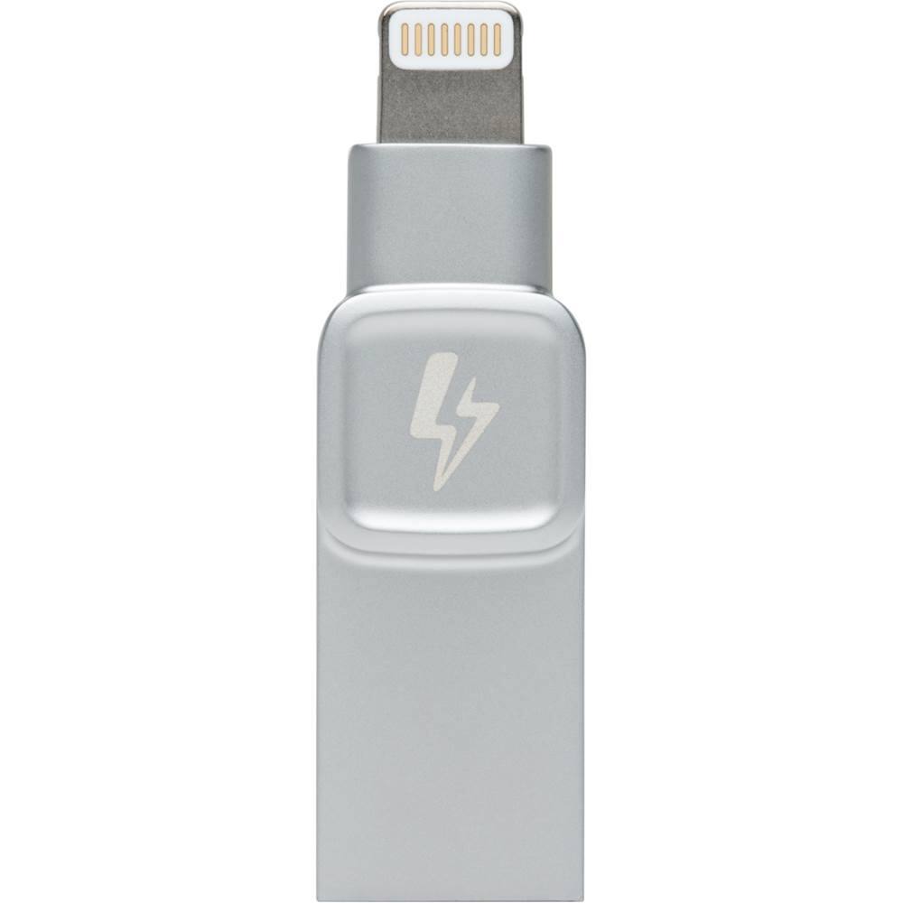 Alt View 11. Kingston - DataTraveler Bolt Duo 32GB USB 3.1, Apple Lightning Flash Drive - Silver.