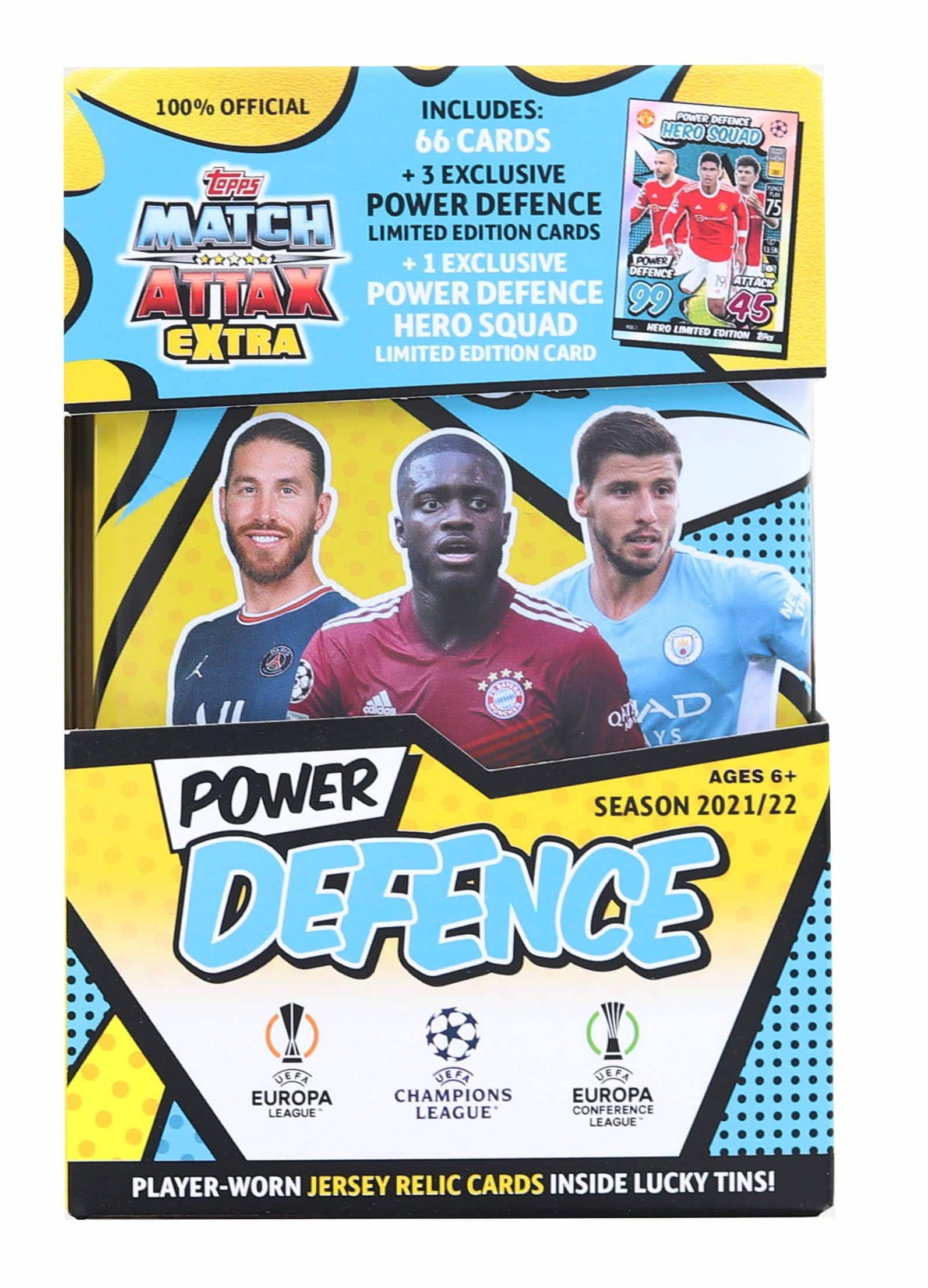 2021/2022 Topps UEFA Champions League Match Attax Extra Mega Tin | Power Defence - Blue price history on PriceWatchPro