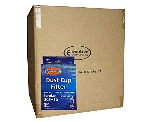 A MUST FOR ALLENEY  
EnviroCare TECHNOLOGIES  
EnviroCore  
Developed in the USA  

Dust Cup Filter  
Eureka* DCF-16  

*Eureka is a registered trademark of Eureka Company, Inc.