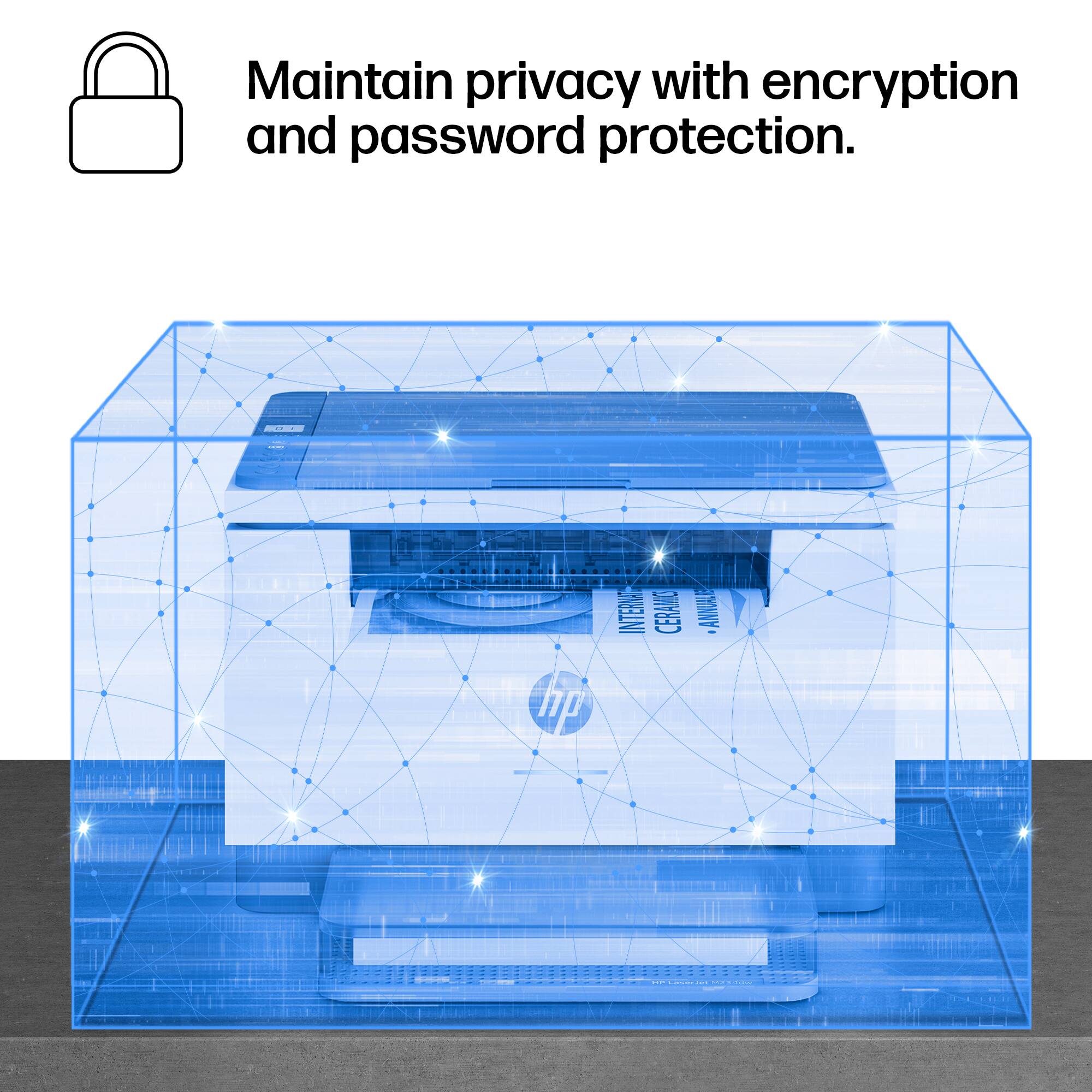 Maintain privacy with encryption and password protection.