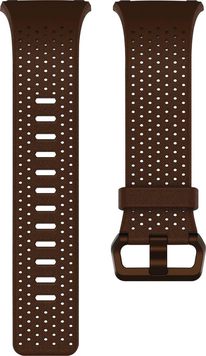 Alt View 11. Fitbit - Band Leather Large Watch Strap for Fitbit Ionic - Cognac.