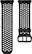 Alt View 11. Fitbit - Sport Band Large Watch Strap for Fitbit Ionic - Black & charcoal.