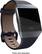 Angle. Fitbit - Band Leather Large Watch Strap for Fitbit Ionic - Midnight blue.