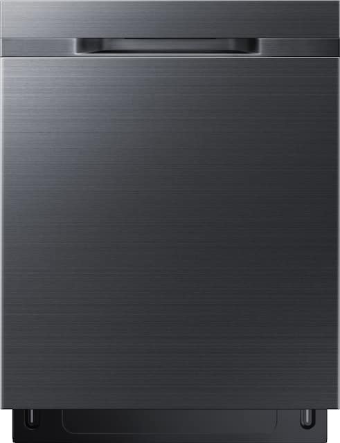 Samsung Samsung Stormwash 24 Top Control Fingerprint Resistant Built In Dishwasher Black Stainless Steel Fingerprint Resistant Black Stainless Steel Dw80k5050ug Best Buy