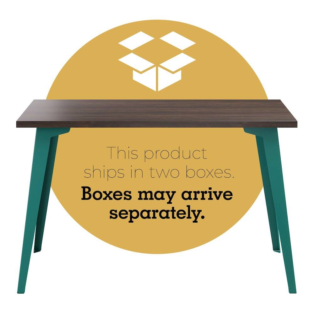 This product ships in two boxes. Boxes may arrive separately.