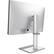 Alt View 4. BenQ - MA270U 27" 4K HDR Monitor 60Hz 16:9 1200:1 HDMI USB Hub Height & Tilt Adjustable Stand - Silver.