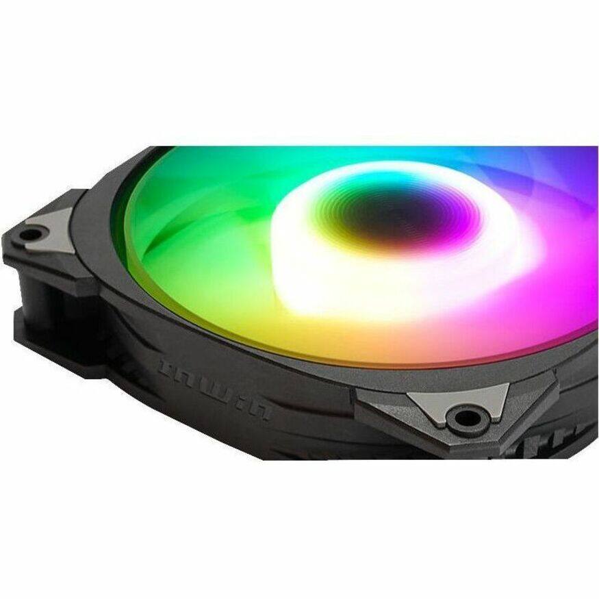 Alt View 1. In Win - In Win MR24 Cooling Fan/Water Block/Pump - 4.72" Maximum Fan Diameter - 2 x Fan(s) - 60.10 CFM Maximum Airflow - 2200 - Unknown.