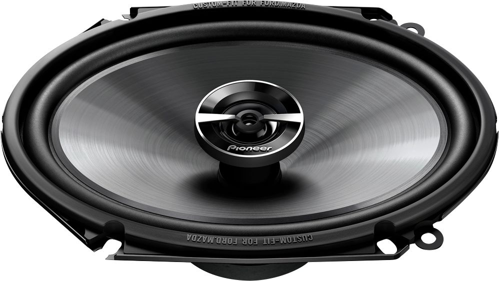 fenomeen verticaal geboorte Pioneer 6" x 8" 2-way Coaxial Speakers (Pair) Black TS-G680 - Best Buy