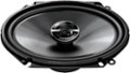 Front Zoom. Pioneer - 6" x 8" - 2-way, 250 W Max Power,  IMPP cone,  30mm Tweeter - Coaxial Speakers (pair) - Black.