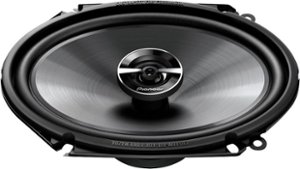 Pioneer - 6" x 8" 2-way Coaxial Speakers (Pair) - Black - Front_Zoom