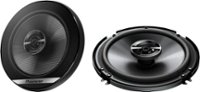 Pioneer - 6 1/2" 2-way Coaxial Speakers (Pair) - Black - Front_Zoom