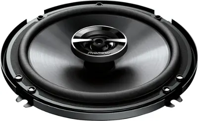 Pioneer - 6 1/2" 2-way Coaxial Speakers (Pair) - Black