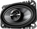 Left Zoom. Pioneer - 4" x 6" - 2-way, 200 W Max Power,  IMPP cone,  30mm Tweeter - Coaxial Speakers (pair) - Black.