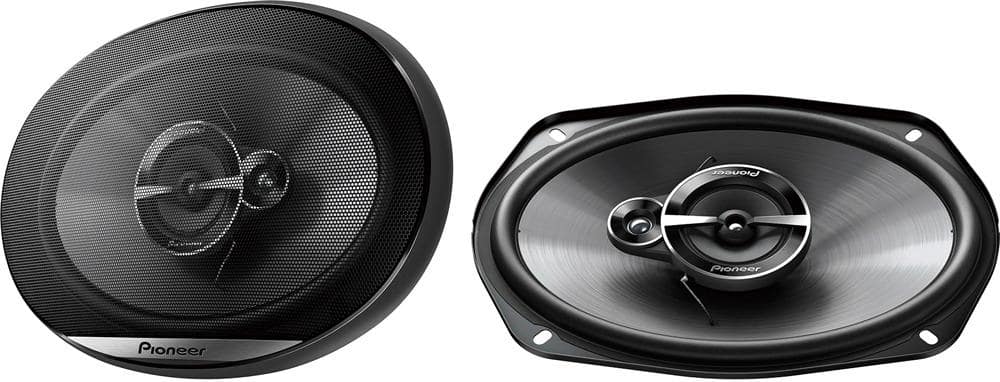 Alt View 12. Pioneer - 6" x 9" 3-way Coaxial Speakers (Pair) - Black.