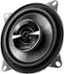 Left. Pioneer - 4" 2-way Coaxial Speakers (Pair) - Black.